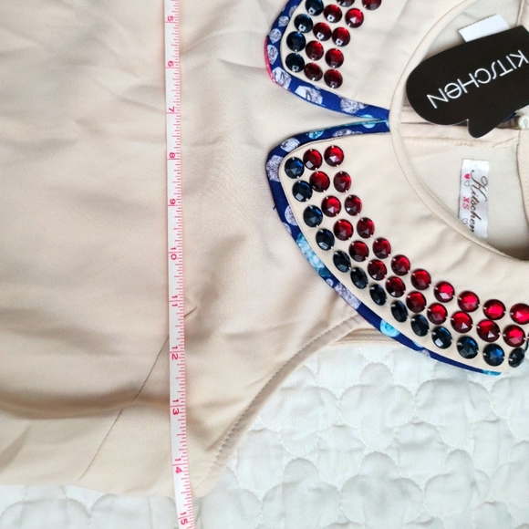 Kitchen jewel embellished drop waist dress - Picture 4 of 7